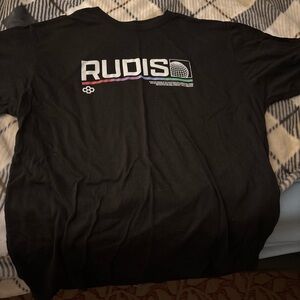 Rudis Black Short Sleeve Men's Tee
